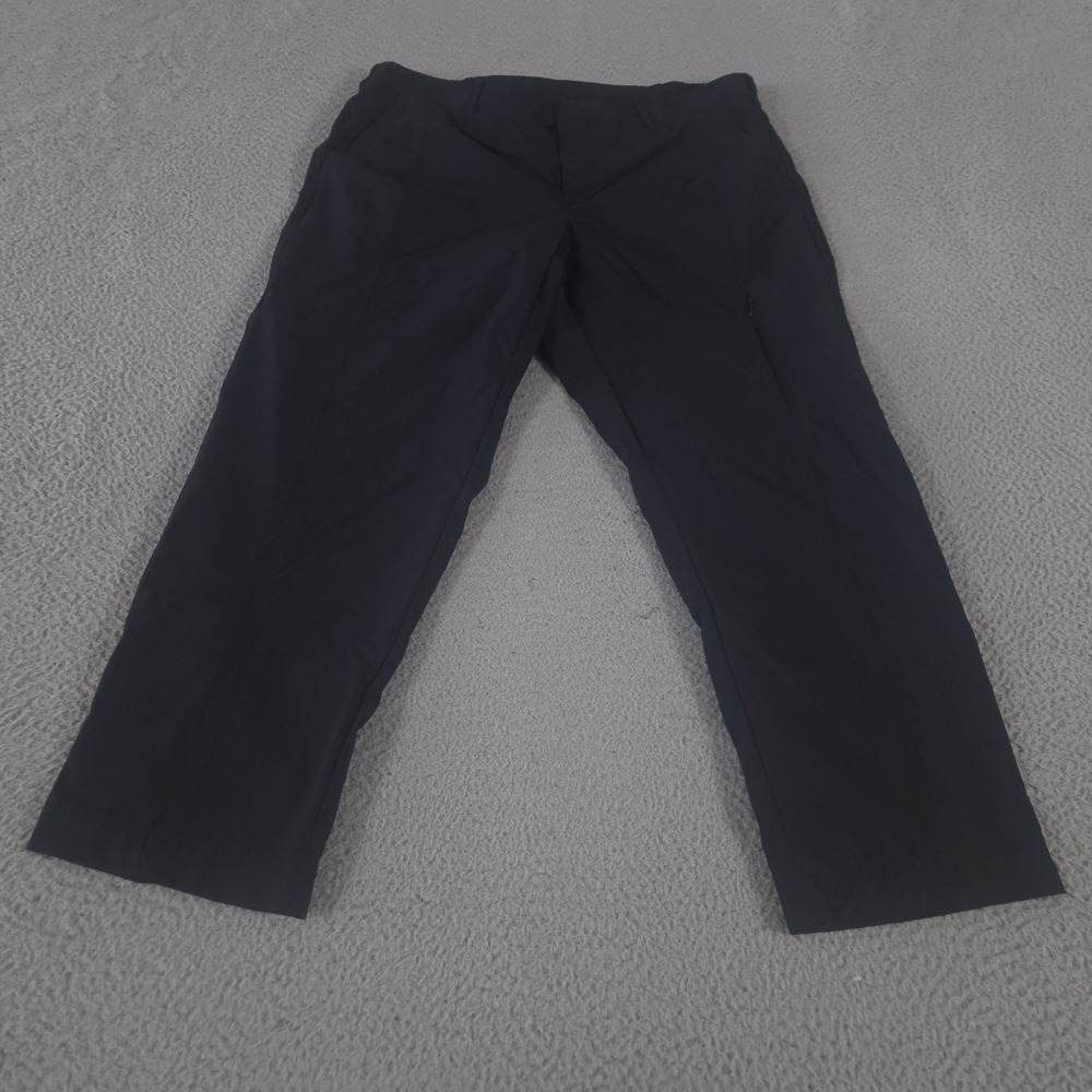 Kirkland Signature Pants Womens 12‎ Travel Straight Leg Nylon Stretch Pockets